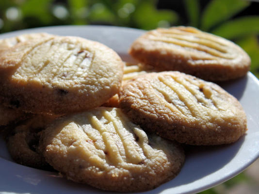 toblerone shortbread cookies