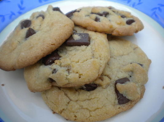 bolinhos de microplaqueta de chocolate de betty