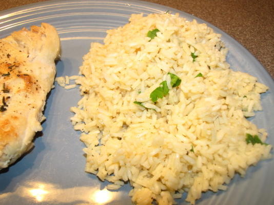 arroz de salsa limão