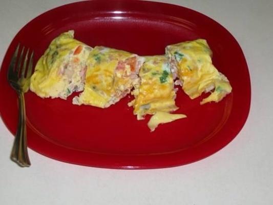 omelete saco ziploc (ovos com pressa)