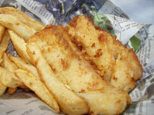 filetes de peixe frito homestyle