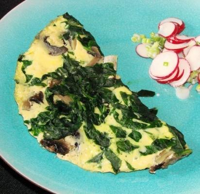 nif's 1 ww pt. omelete de espinafre light e com baixo teor de gordura (omelete)