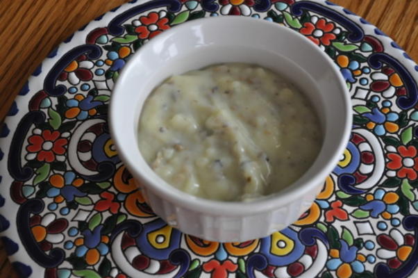 creme condensado de frango ou sopa de cogumelos (sem glúten)