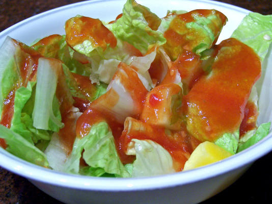 temperada salada de jardim