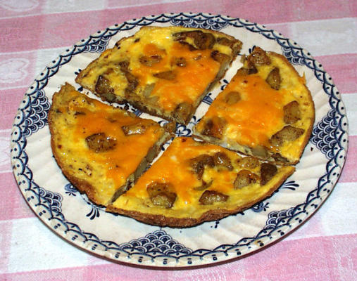 omelete de batata (torta de papas)