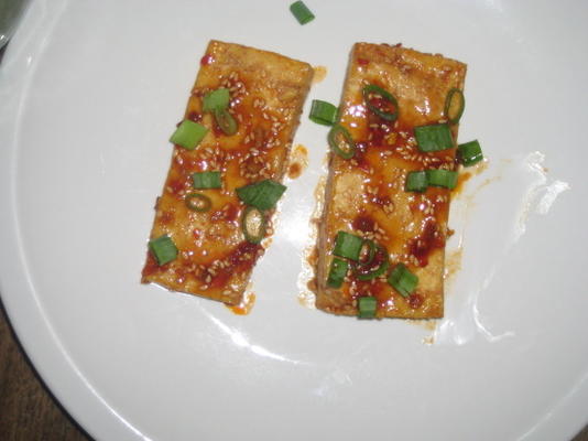 tofu grelhado ao estilo coreano