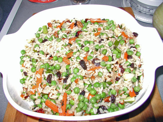 arroz integral vegetal