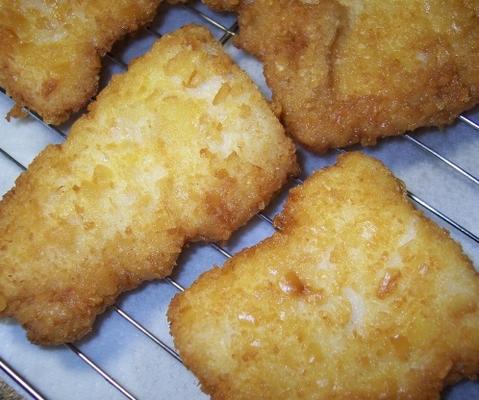 não o peixe frito da minha mãe