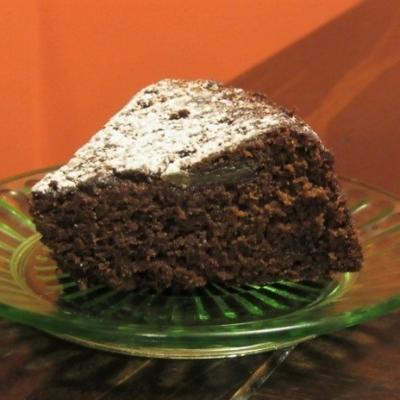 Bolo de gengibre preto (baixo teor de gordura)