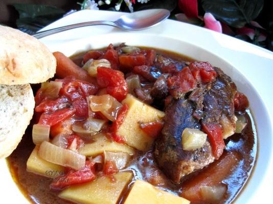 ceia de bife (panela de barro)