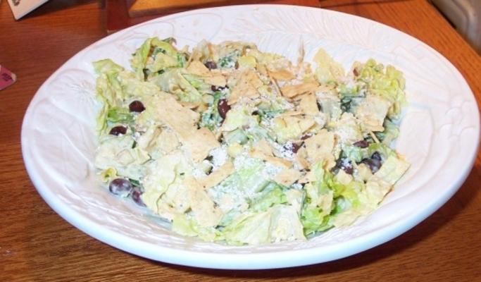 a salada caesar do sudoeste de houston