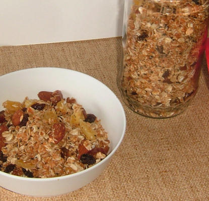 cereais muesli suíço torrado