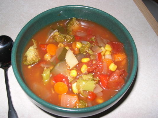 deliciosa sopa de legumes