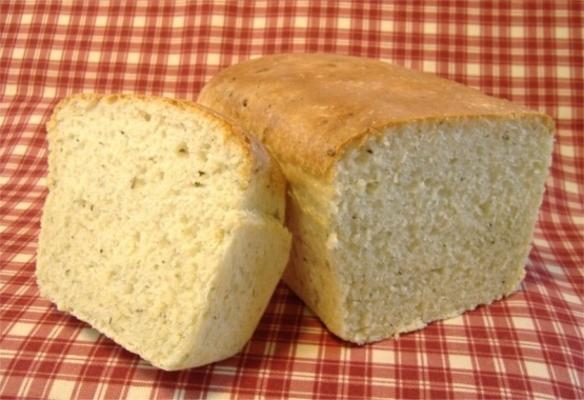 pão de erva de cebola sourdough