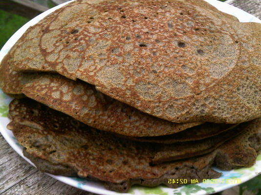 panquecas de trigo sarraceno - boghvede-pandekager