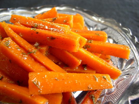 salada de cenoura e canela marroquina