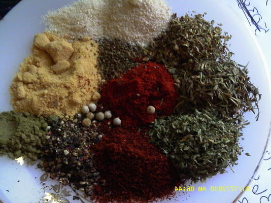 mistura de especiarias crioulas