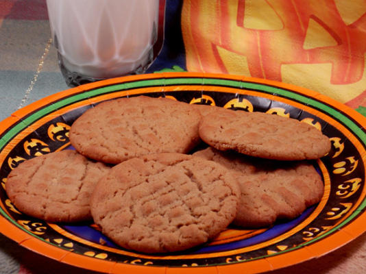 delicioso, fácil pbc (biscoitos de manteiga de amendoim)