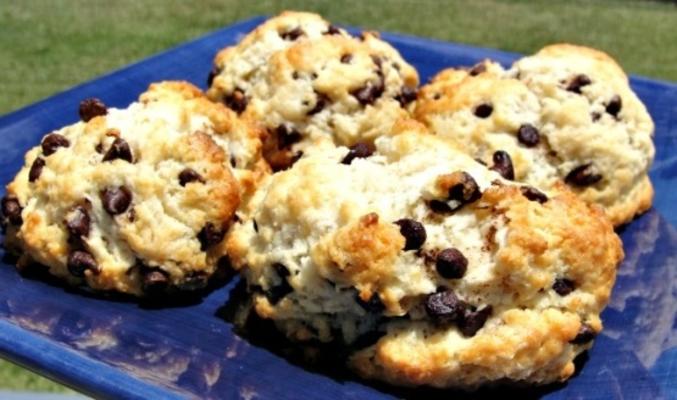 Bolinhos de chocolate com gotas