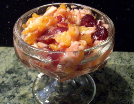 salada de frutas de natal