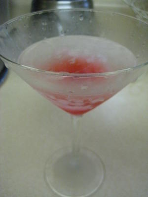 cocktail de vodka rosa