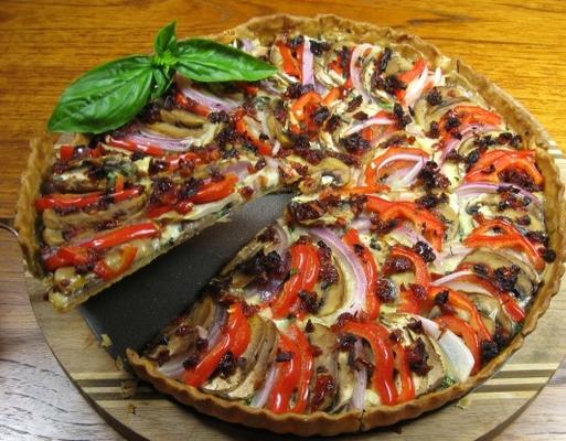 tarte de cogumelos da califórnia