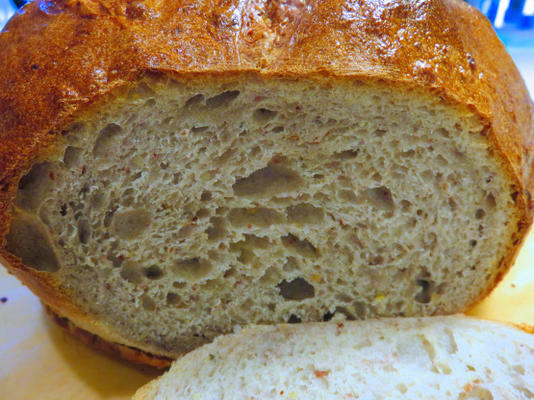 pão fermento (fermento selvagem)