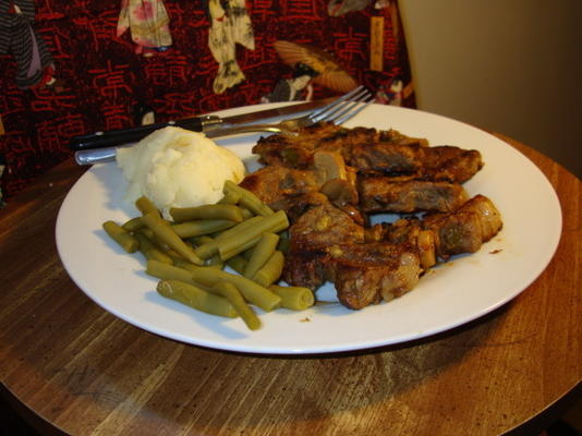 pedaços de bife de lombo super fácil