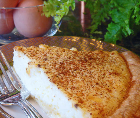 torta de creme da avó (torta amarela)