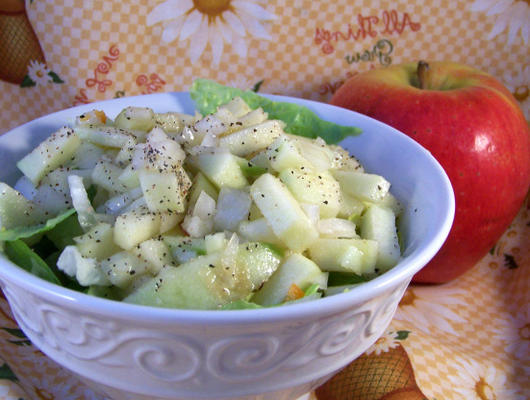 salade appel - salada de maçã