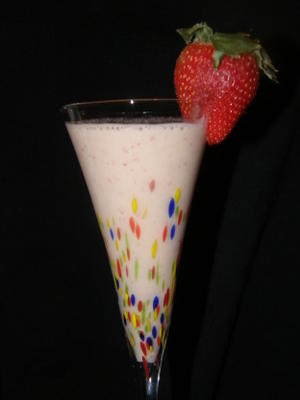 shake de banana-berry fresco