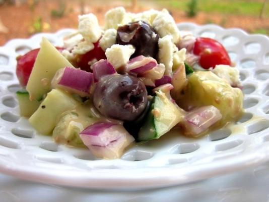 salada grega de verão