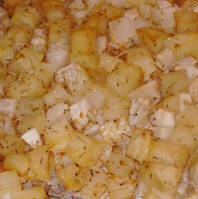 batatas e nabos friáveis ​​do midwest