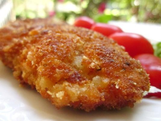 schnitzel de frango sizzled