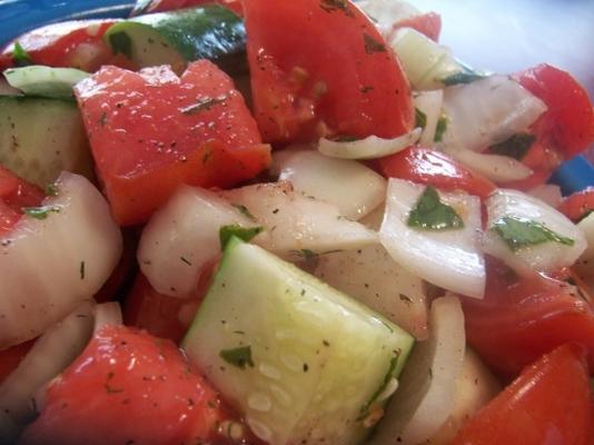 salada de tomate jardim robusto