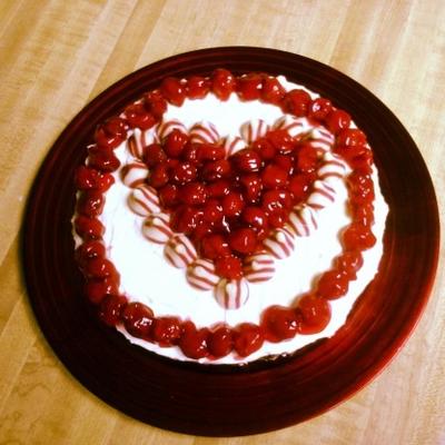 cheesecake de creme de cereja cordial da hershey