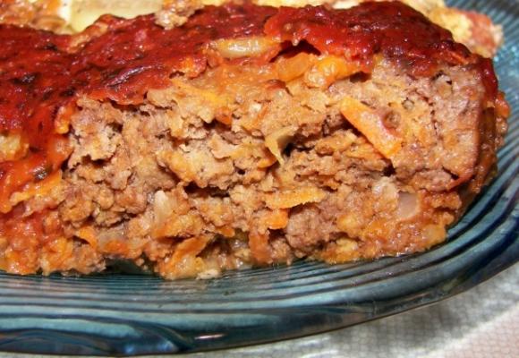 bolo de carne do país