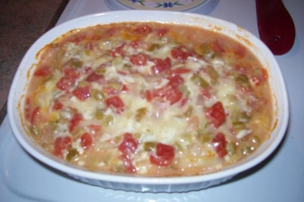 patatas yiahni (batatas e tomates)