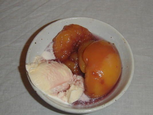 pêssegos de sangria