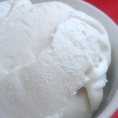 sorvete de chocolate branco