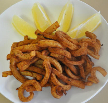 calamari salpicada de szechuan (sal e pimenta lula)
