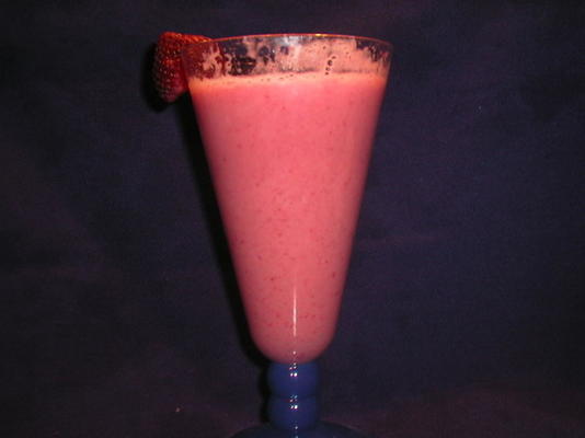 batido de limão morango