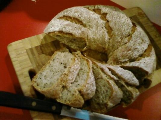 pão sourdough rápido - durante a noite - para a sua máquina de pão