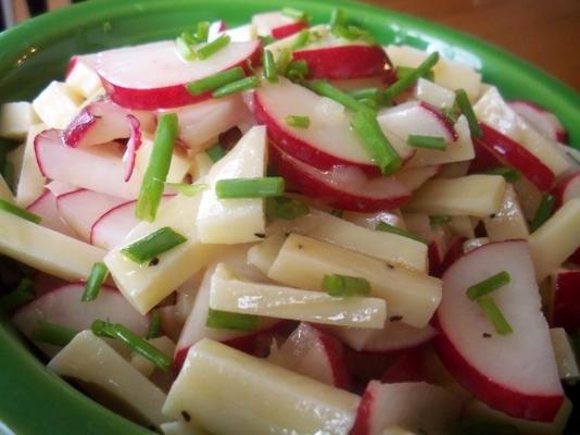 salada de queijo