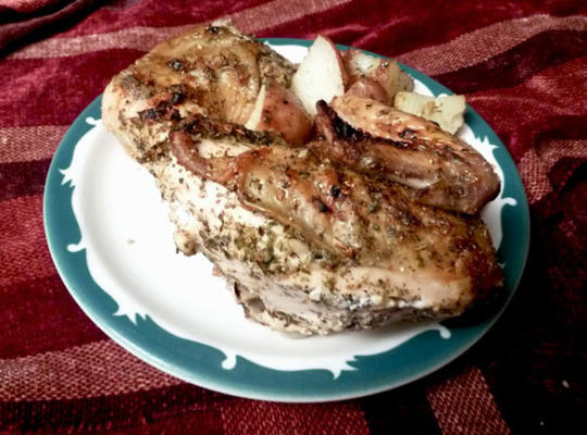 frango com alho limão (grécia - kotopoulo skorthato)