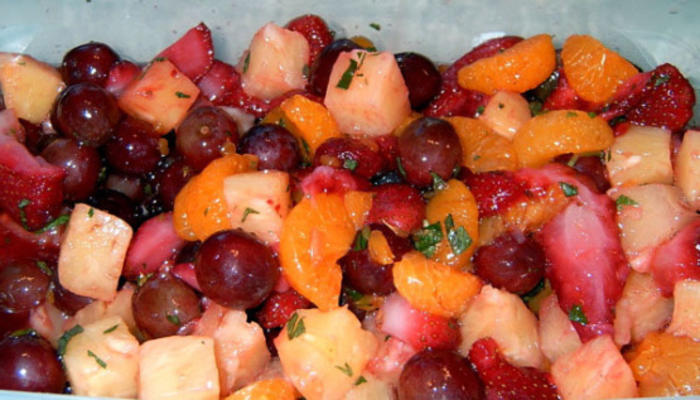 salada de frutas cunhadas