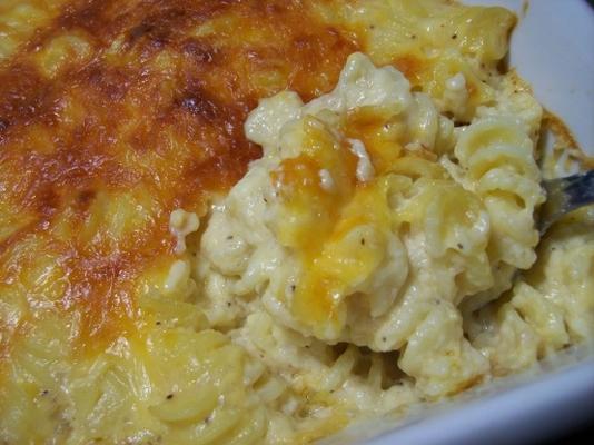 macarrão tradicional e queijo