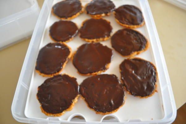 biscoitos de chocolate anzac