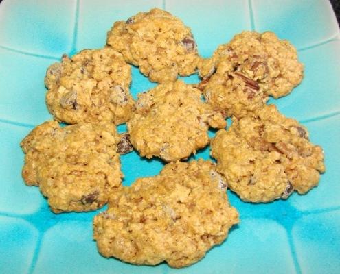 Bolachas picantes e salgadas de chocolate (também conhecidas como sierra nuggets)