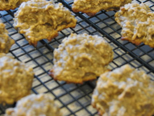 biscoitos de aveia com manteiga de amendoim e banana (sem ovo, sem leite)